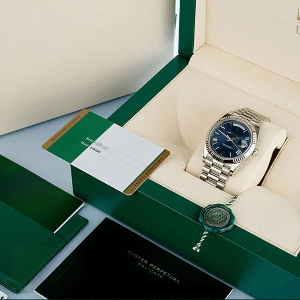 Blue Dial Stainless Steel Watch 40mm RF3OC4431XG