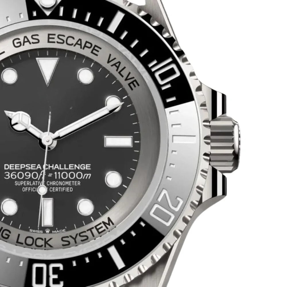 Black Dial Watch 50mm Steel RF3OC45HMDG