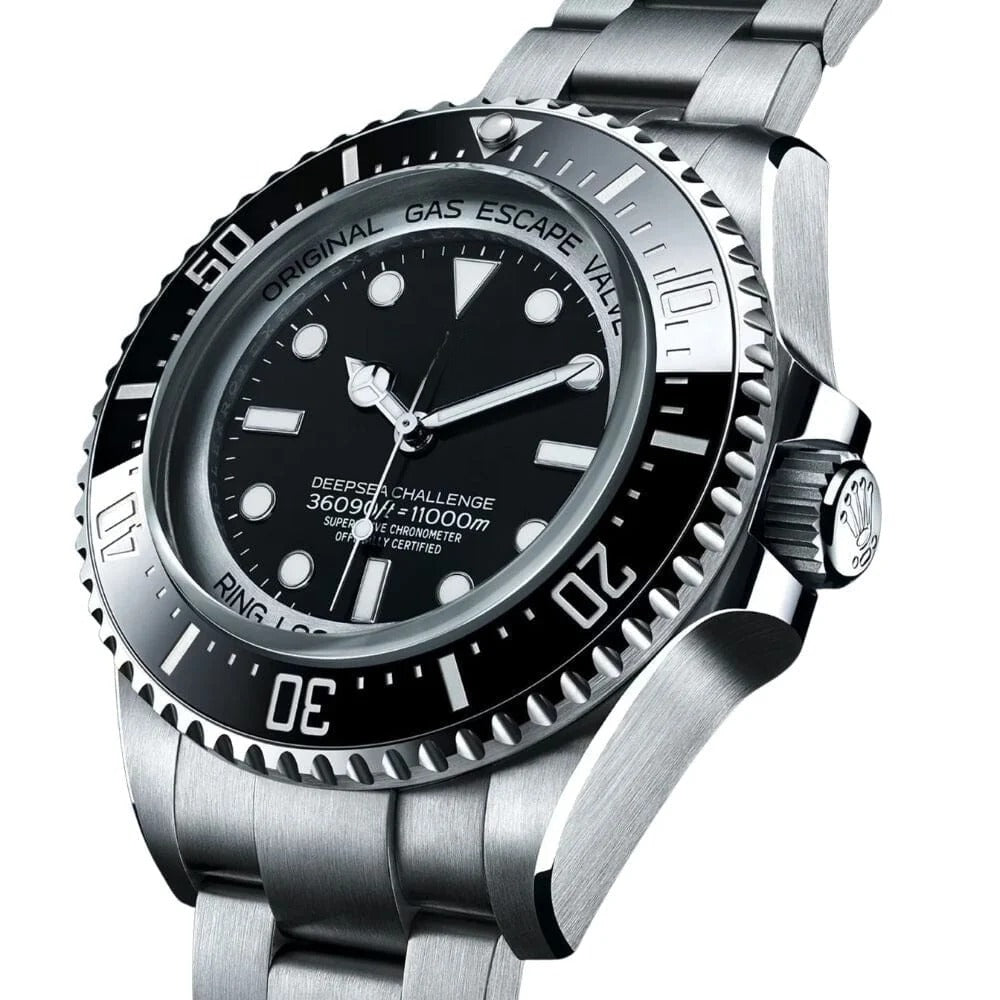 Black Dial Watch 50mm Steel RF3OC45HMDG