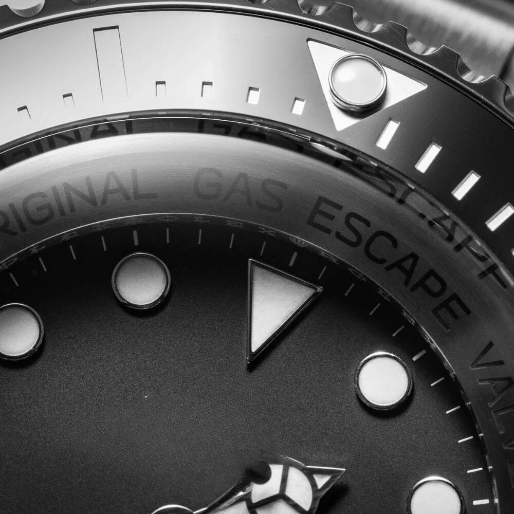 Black Dial Watch 50mm Steel RF3OC45HMDG