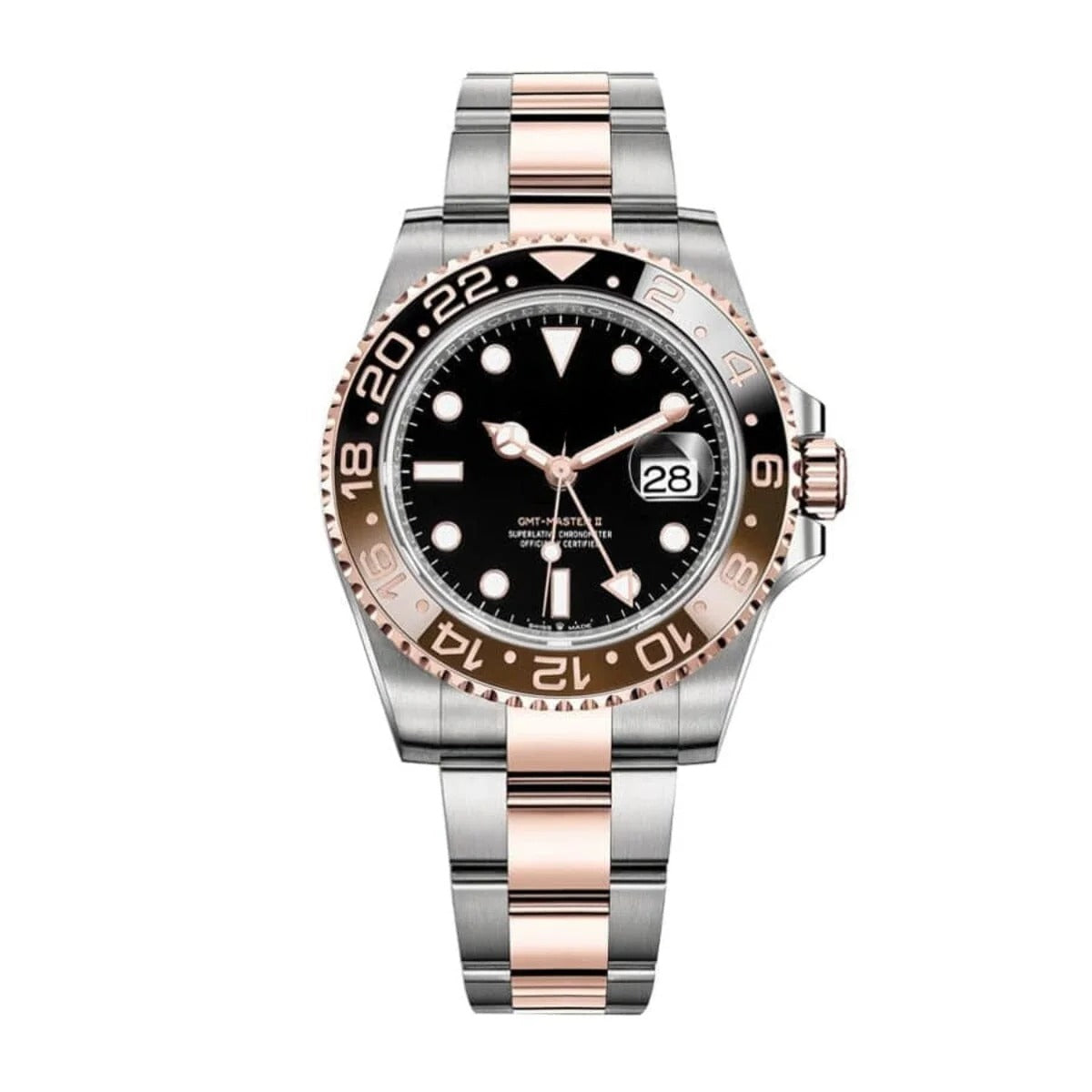 Men's Watch - Stainless Steel Black Dial 40mm RF3OC45L4SK