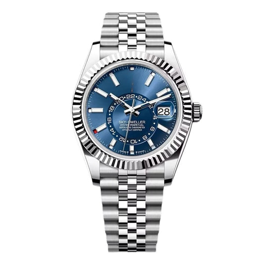 Blue Dial Steel Watch 42mm RF3OC46G1AC