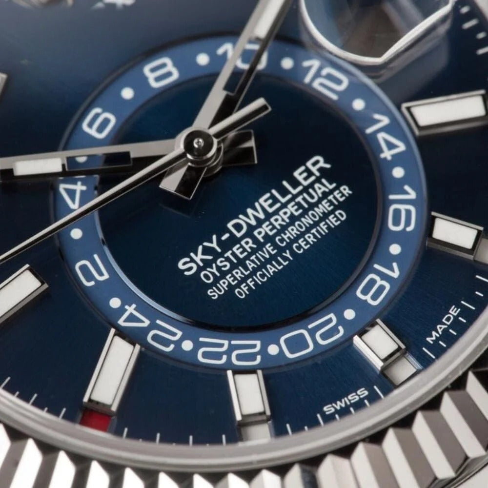 Blue Dial Steel Watch 42mm RF3OC46G1AC