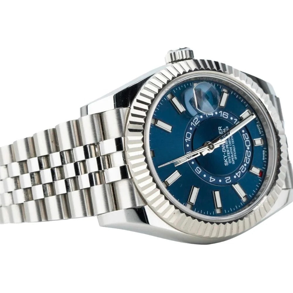 Blue Dial Steel Watch 42mm RF3OC46G1AC