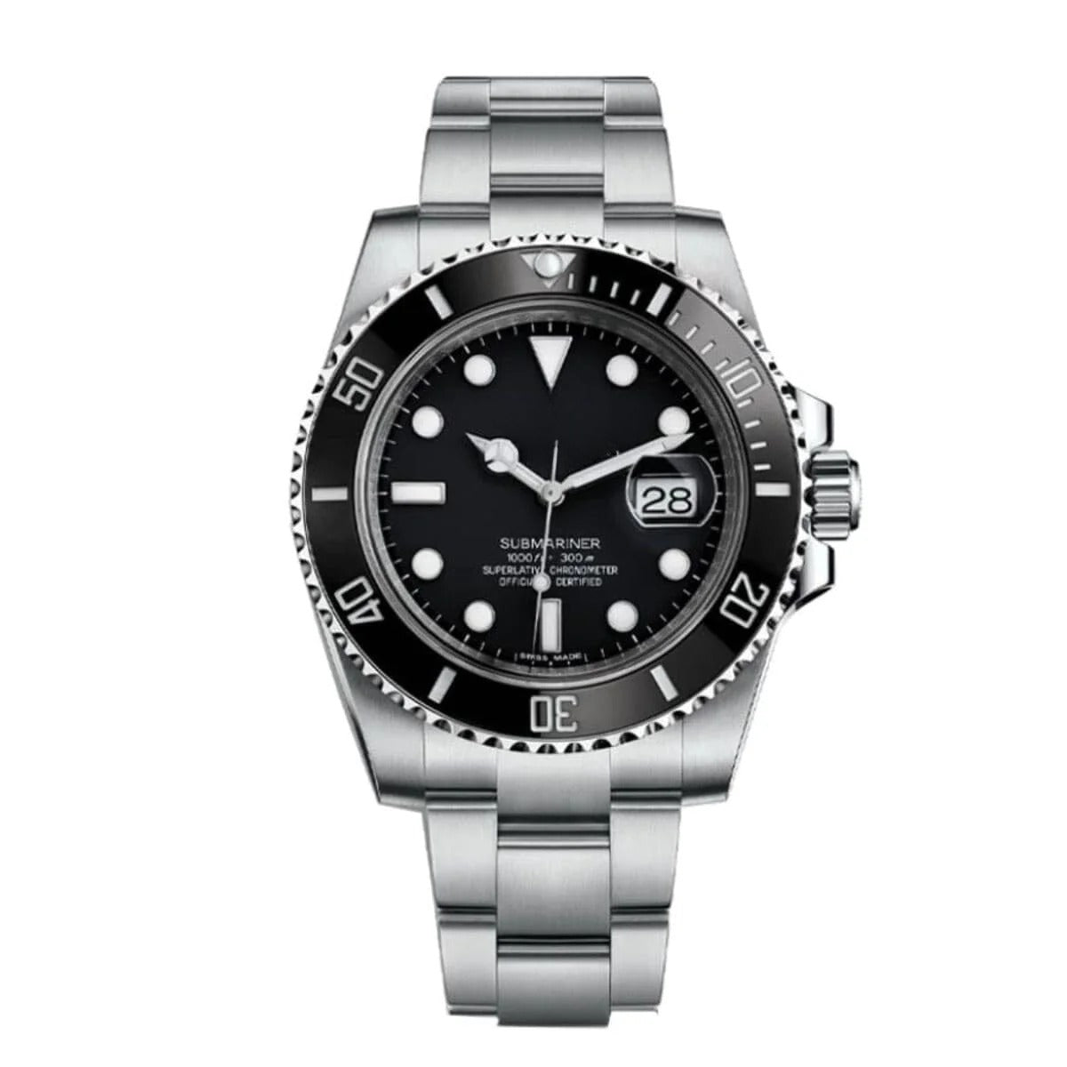 Date "Black Ceramic" Men's Watch RF3OC46YAO4