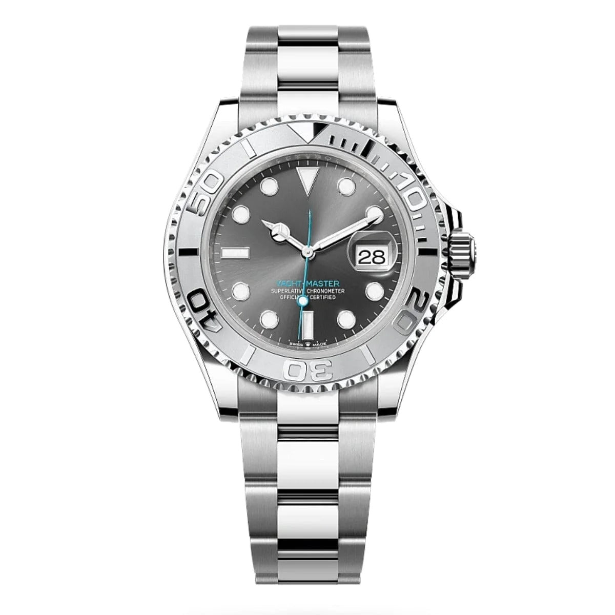 Rhodium Dial Watch 40mm Stainless Steel RF3OC476Q2S