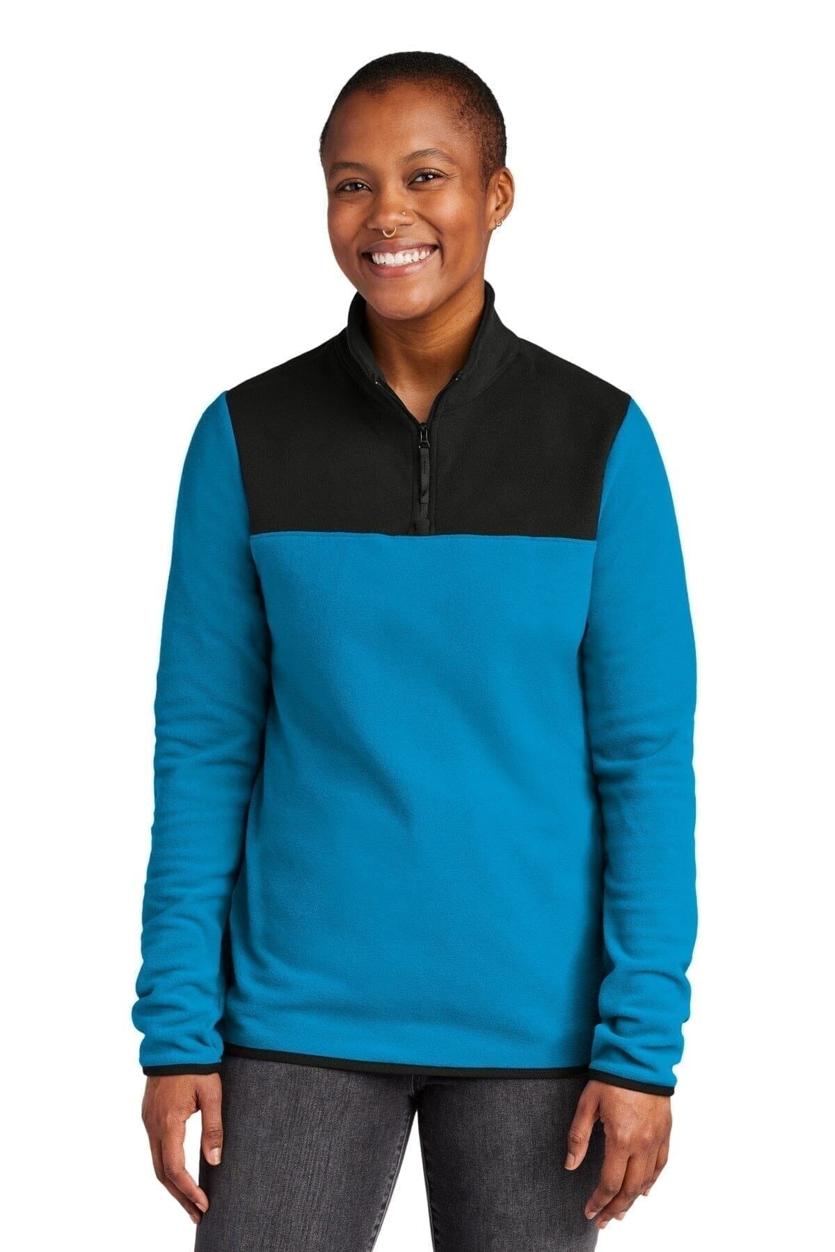 Women's 1/4-Zip Fleece Jacket RF3OC47XEV8