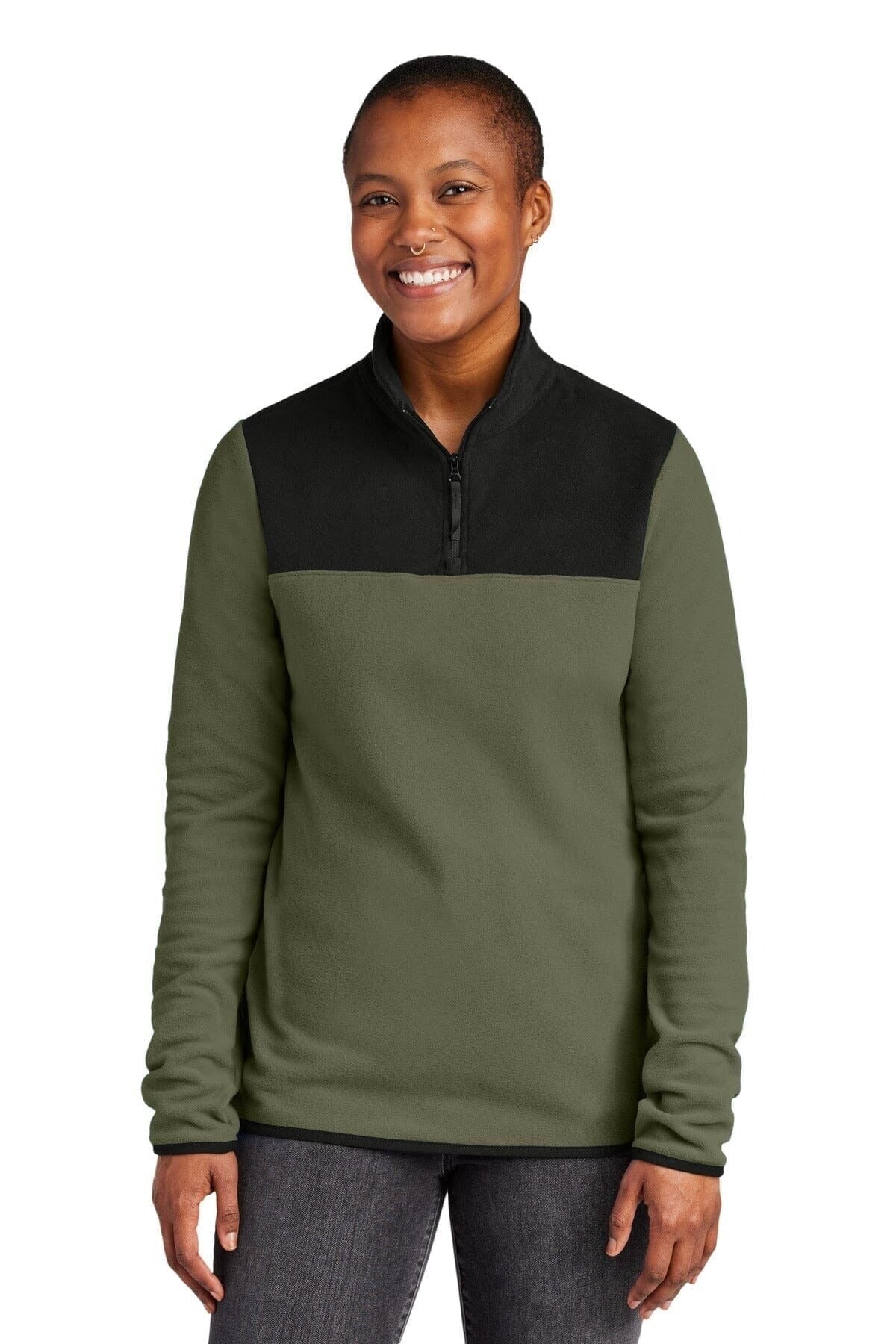 Women's 1/4-Zip Fleece Jacket RF3OC47XEV8