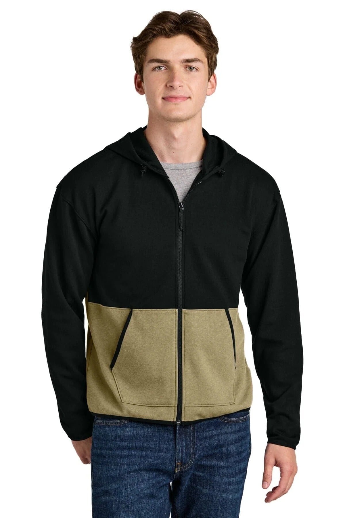 Double-Knit Full-Zip Hoodie RF3OC48FO90