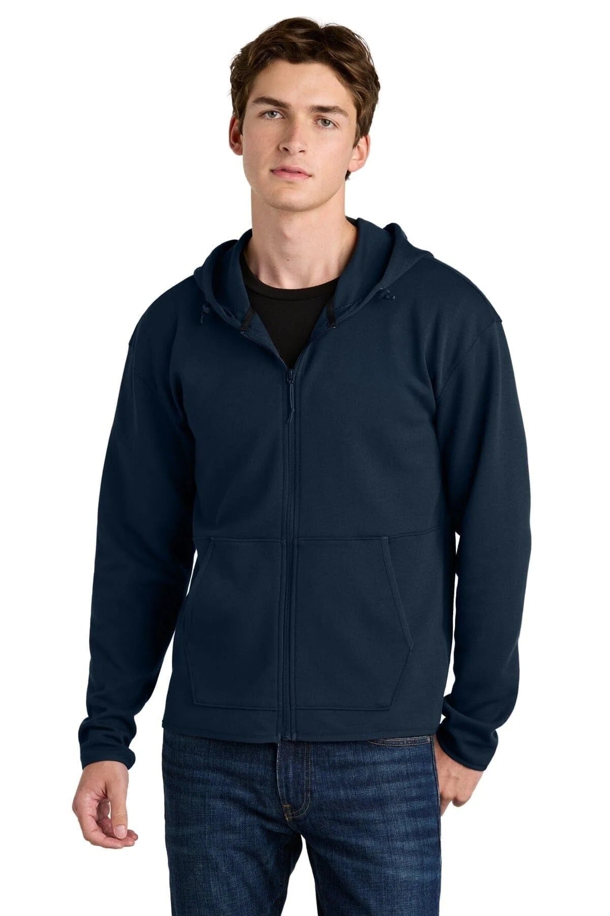 Double-Knit Full-Zip Hoodie RF3OC48FO90