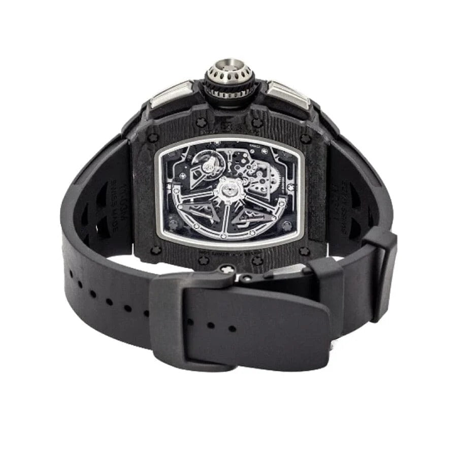 Luxury Watch - Skeleton Dial, Rubber Strap RF3OC48KL8K