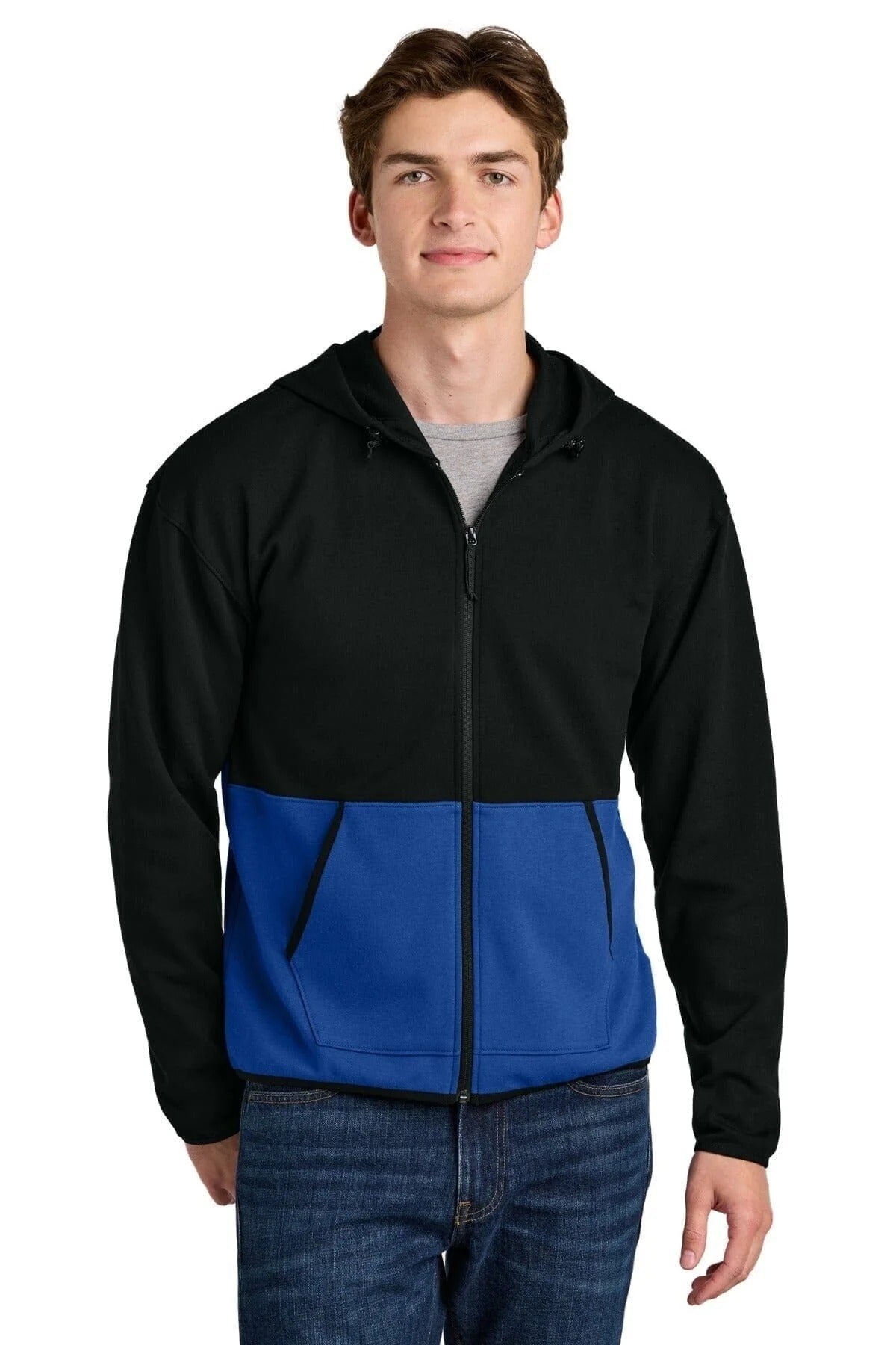 Double-Knit Full-Zip Hoodie RF3OC48FO90