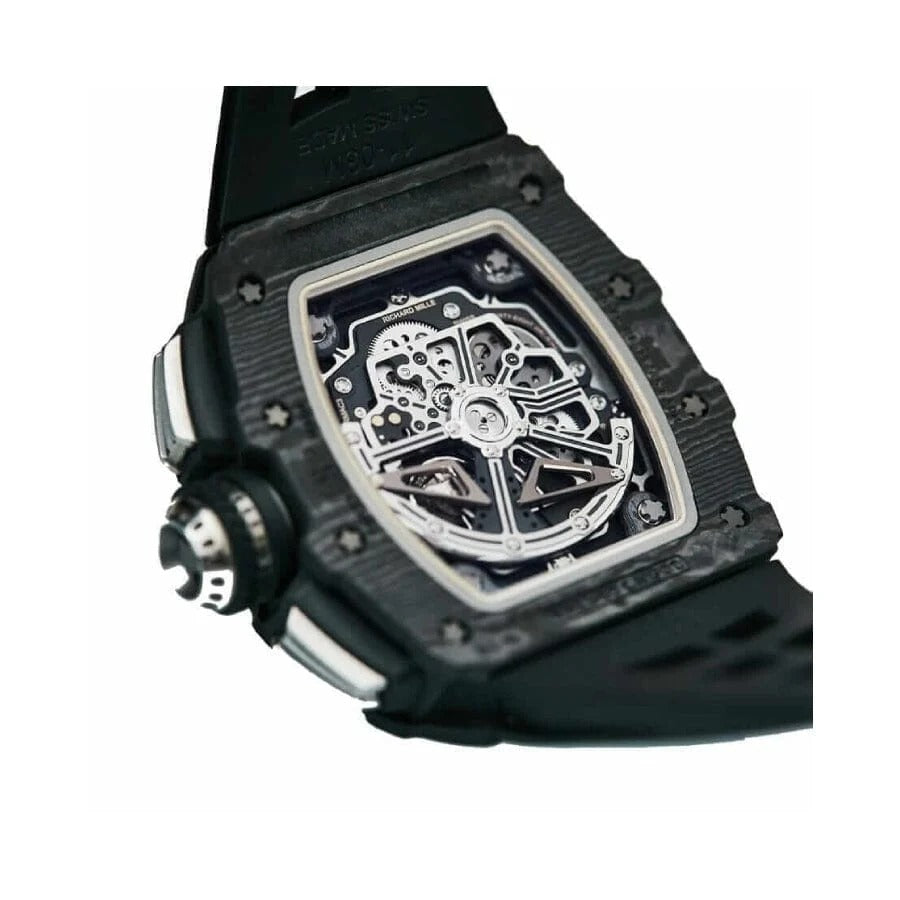 Luxury Watch - Skeleton Dial, Rubber Strap RF3OC48KL8K
