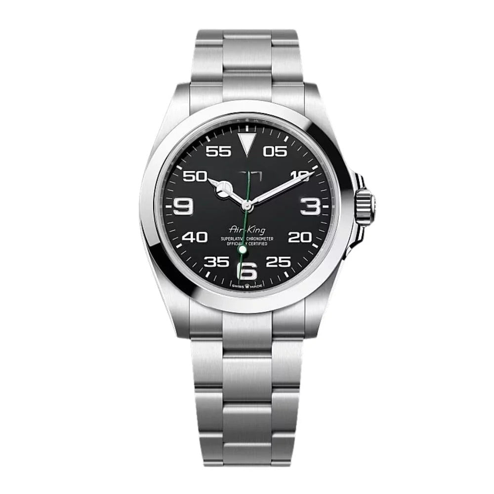 Black Dial Watch 40mm Stainless Steel RF3OC4972BO