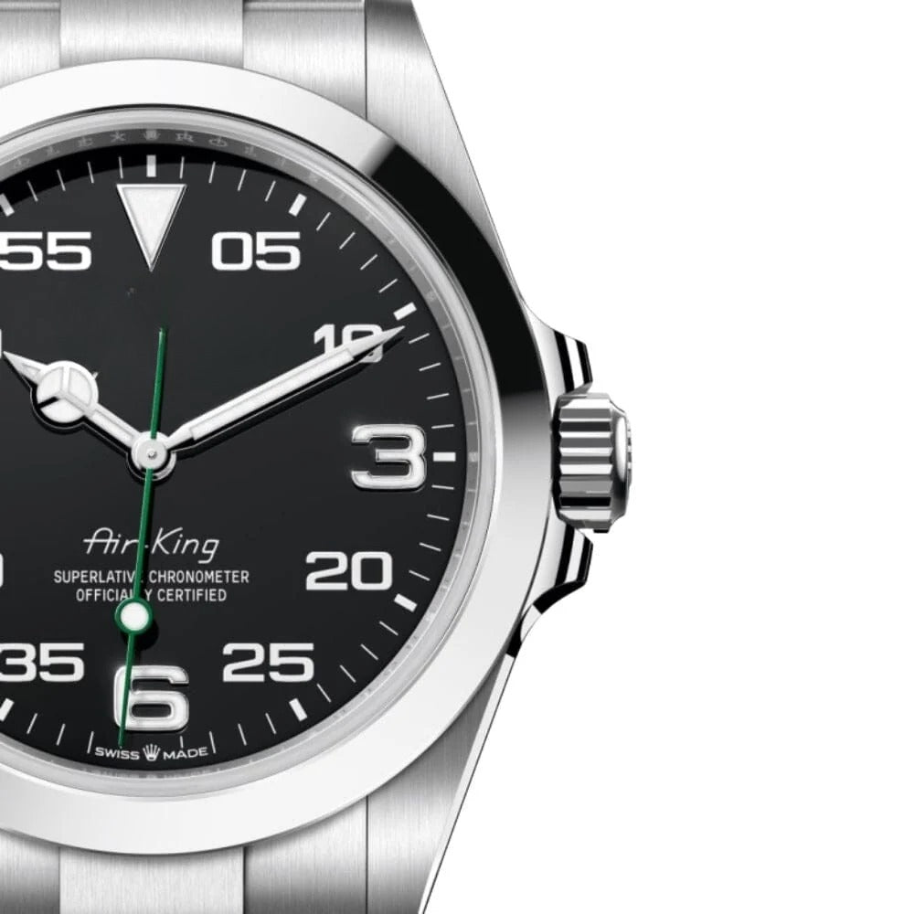 Black Dial Watch 40mm Stainless Steel RF3OC4972BO