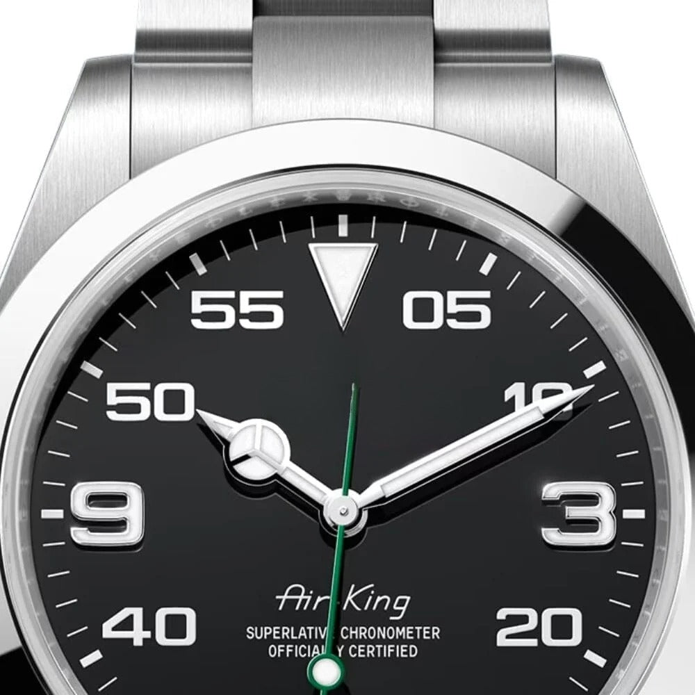 Black Dial Watch 40mm Stainless Steel RF3OC4972BO