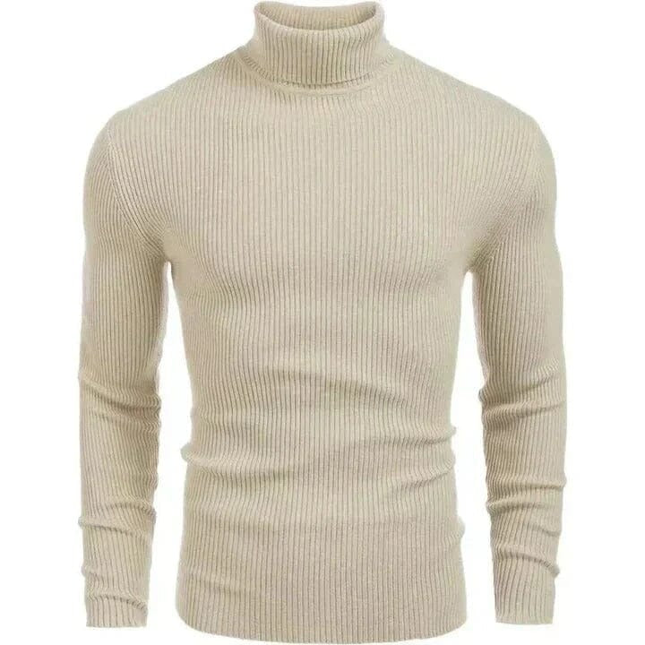 Rollkragen Pullover Classic Knit Sweater RF3OC49XR44