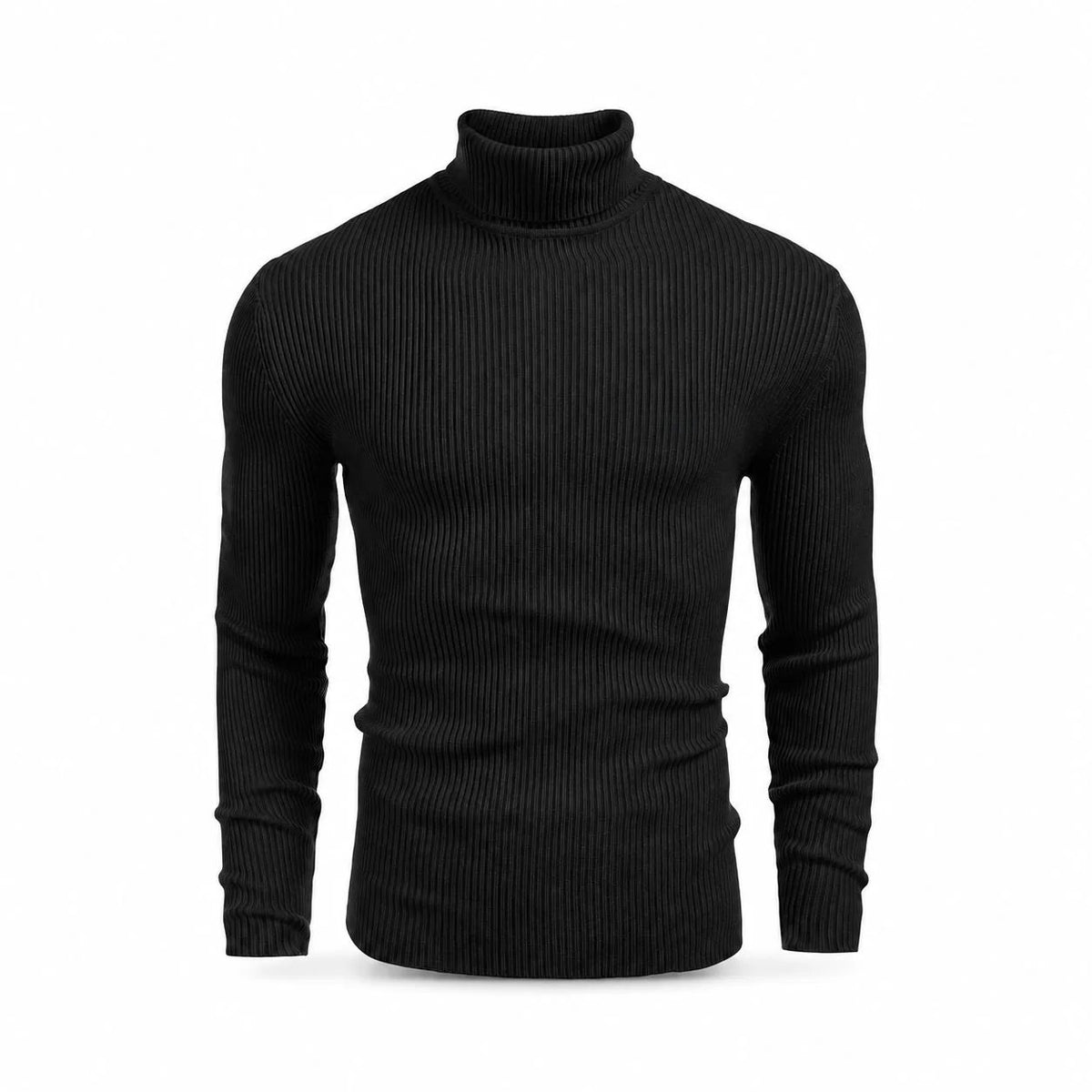 Cable-Knit Turtleneck Wool Sweater RF3OC49YGEC