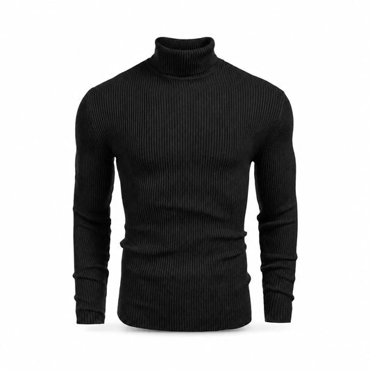 Cable-Knit Turtleneck Wool Sweater RF3OC49YGEC
