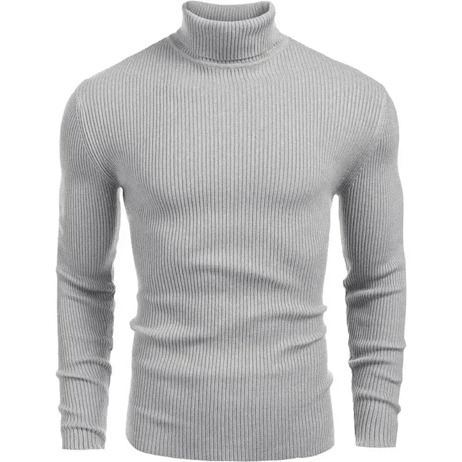 Rollkragen Pullover Classic Knit Sweater RF3OC49XR44
