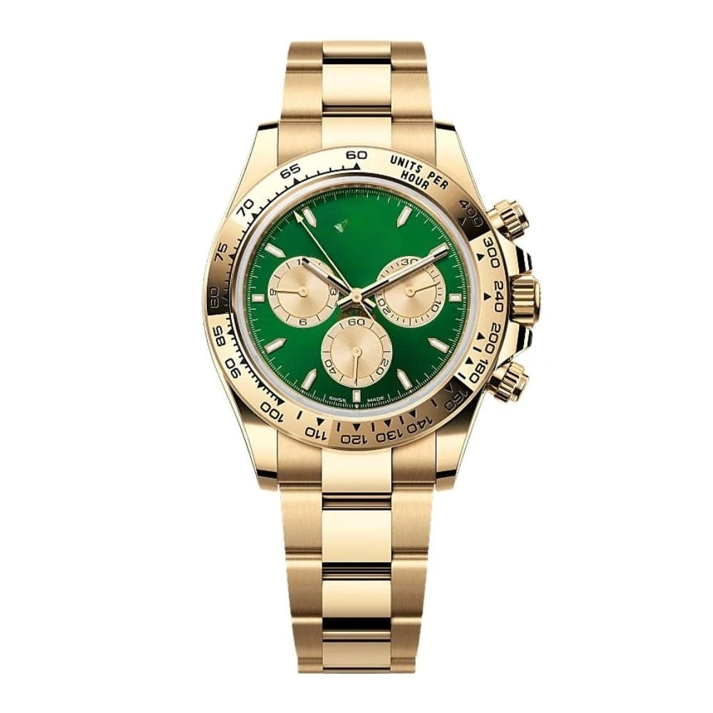 Yellow Gold Green Watch RF3OC4CSZUS
