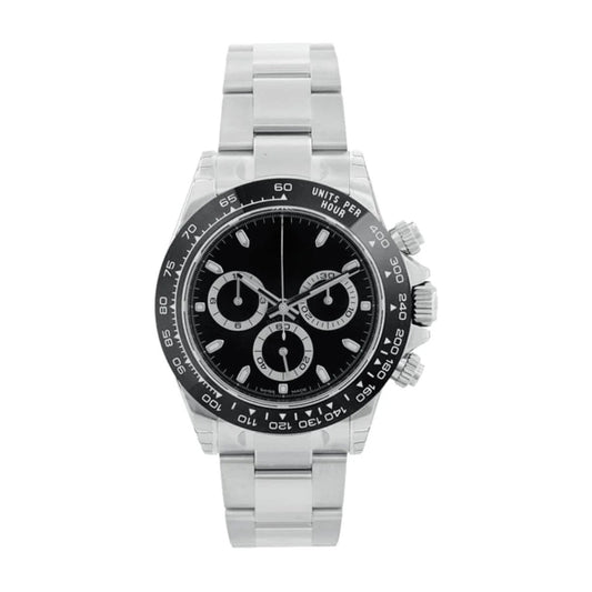 Steel Watch 40mm Black Dial RF3OC4CUEF8