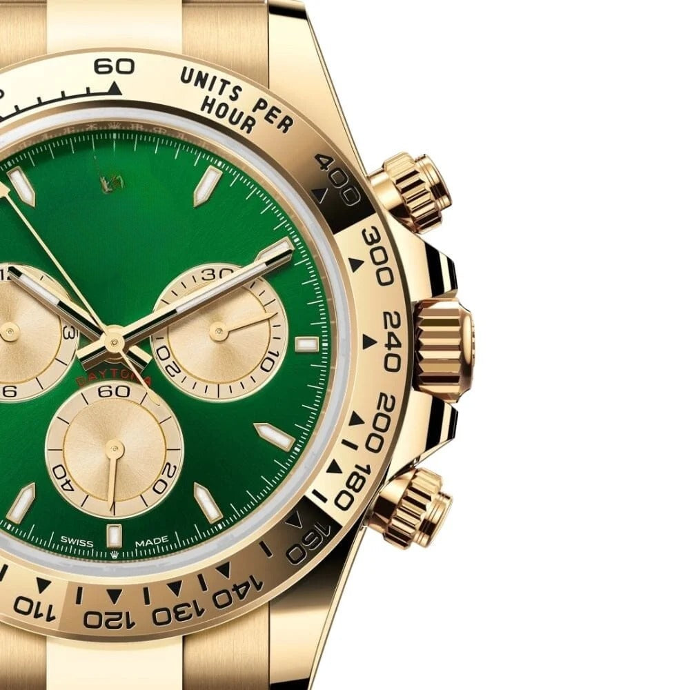 Yellow Gold Green Watch RF3OC4CSZUS