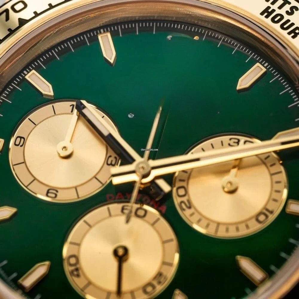 Yellow Gold Green Watch RF3OC4CSZUS