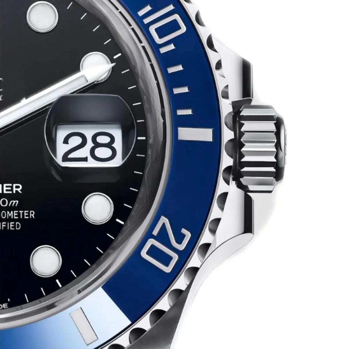 White Gold Black Dial Watch RF3OC4CTP50