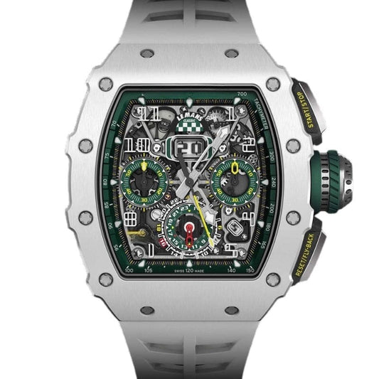 Chronograph 50mm Skeleton Dial Ceramic Bezel RF3OC4CVSZO