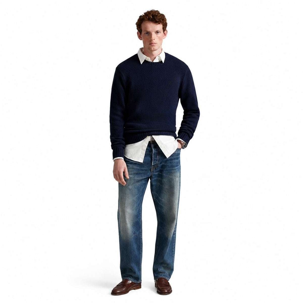 Wool Sweater - Regular Fit RF3OC9RS3NO