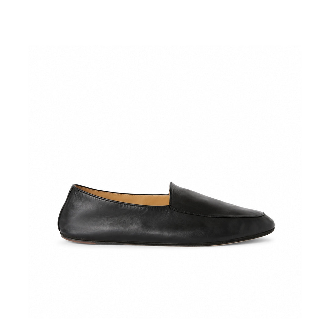 Men's Nappa Leather Moccasins - Black RF3OC3H5TAC