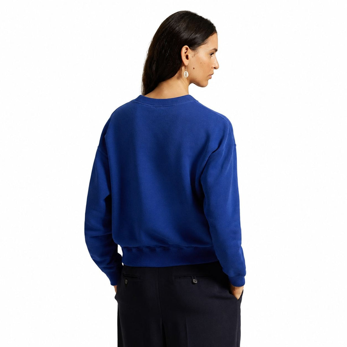 Lightweight Fleece Crewneck Sweatshirt RF3OC3ZDSHW