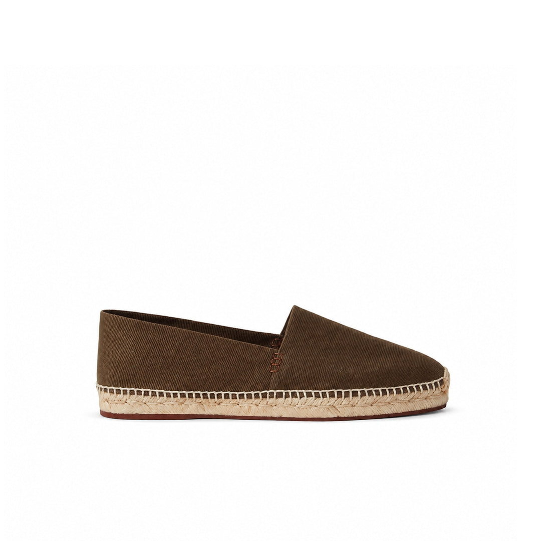 Rope Sole Canvas Espadrille - Khaki RF3OC3GA7IC