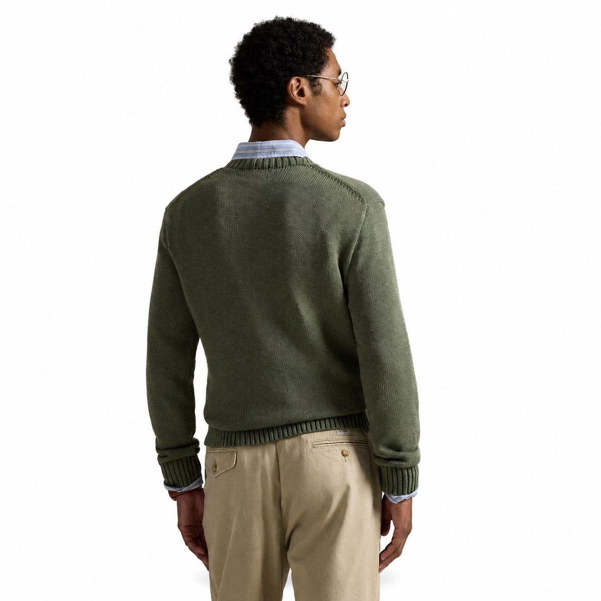 Intarsia-Knit Sweater RF3OC3ZFWCK