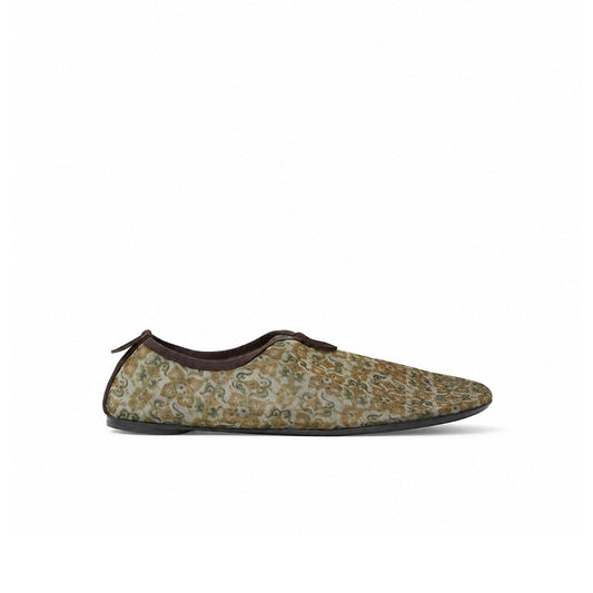 Flat Slip- Women's - Light Olive/Burnt Orange RF3OC3GXDVO