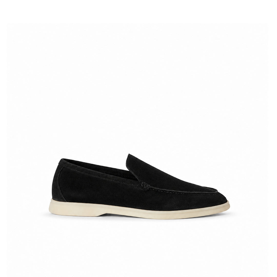 Suede Moccasin - Black RF3OLZB4PDW