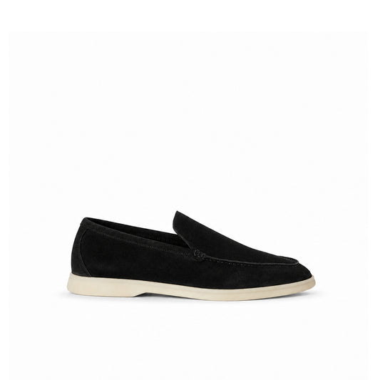 Suede Moccasin - Black RF3OLZB4PDW