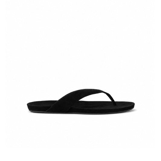 Suede Sandal - Black RF3OC3KHWUC