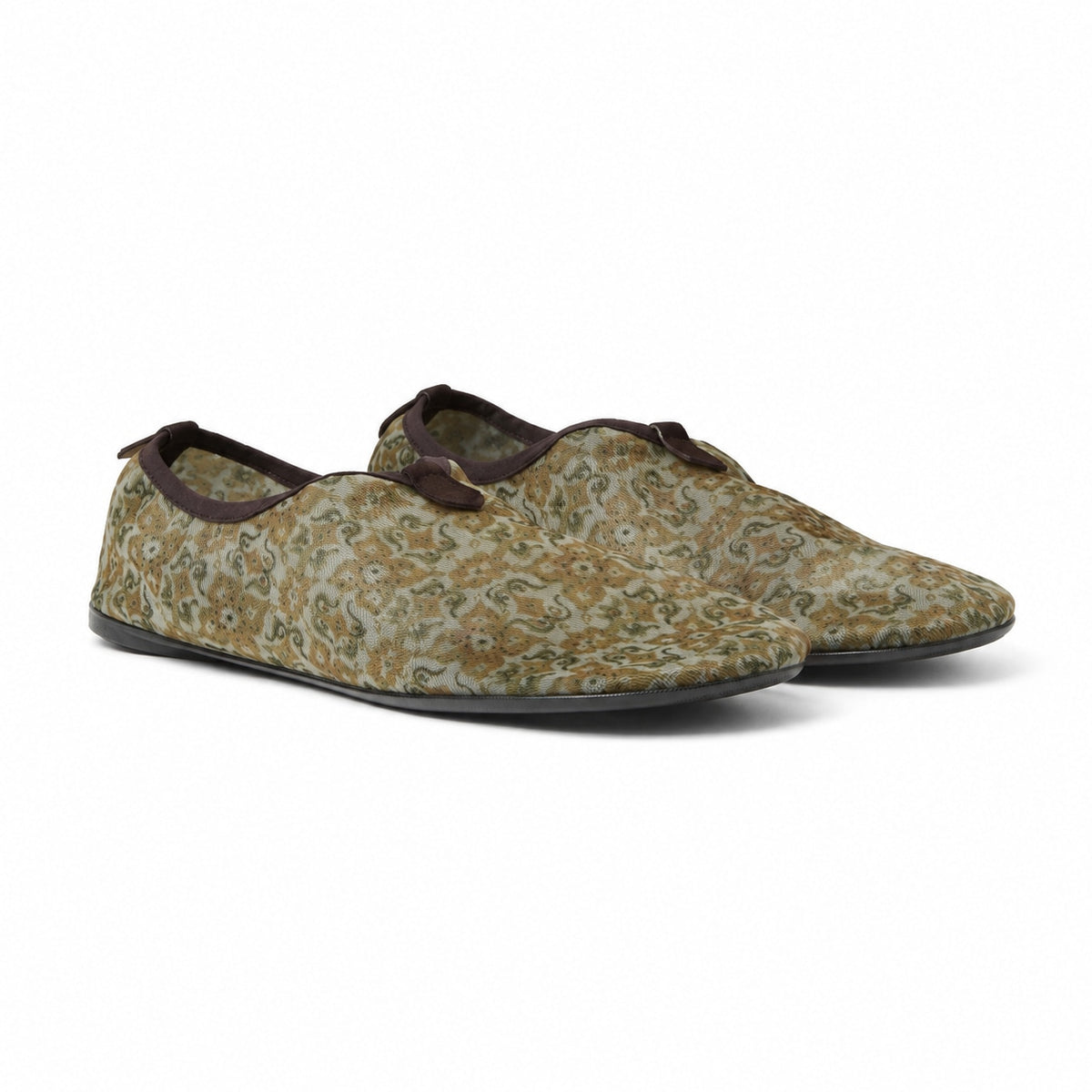 Flat Slip- Women's - Light Olive/Burnt Orange RF3OC3GXDVO