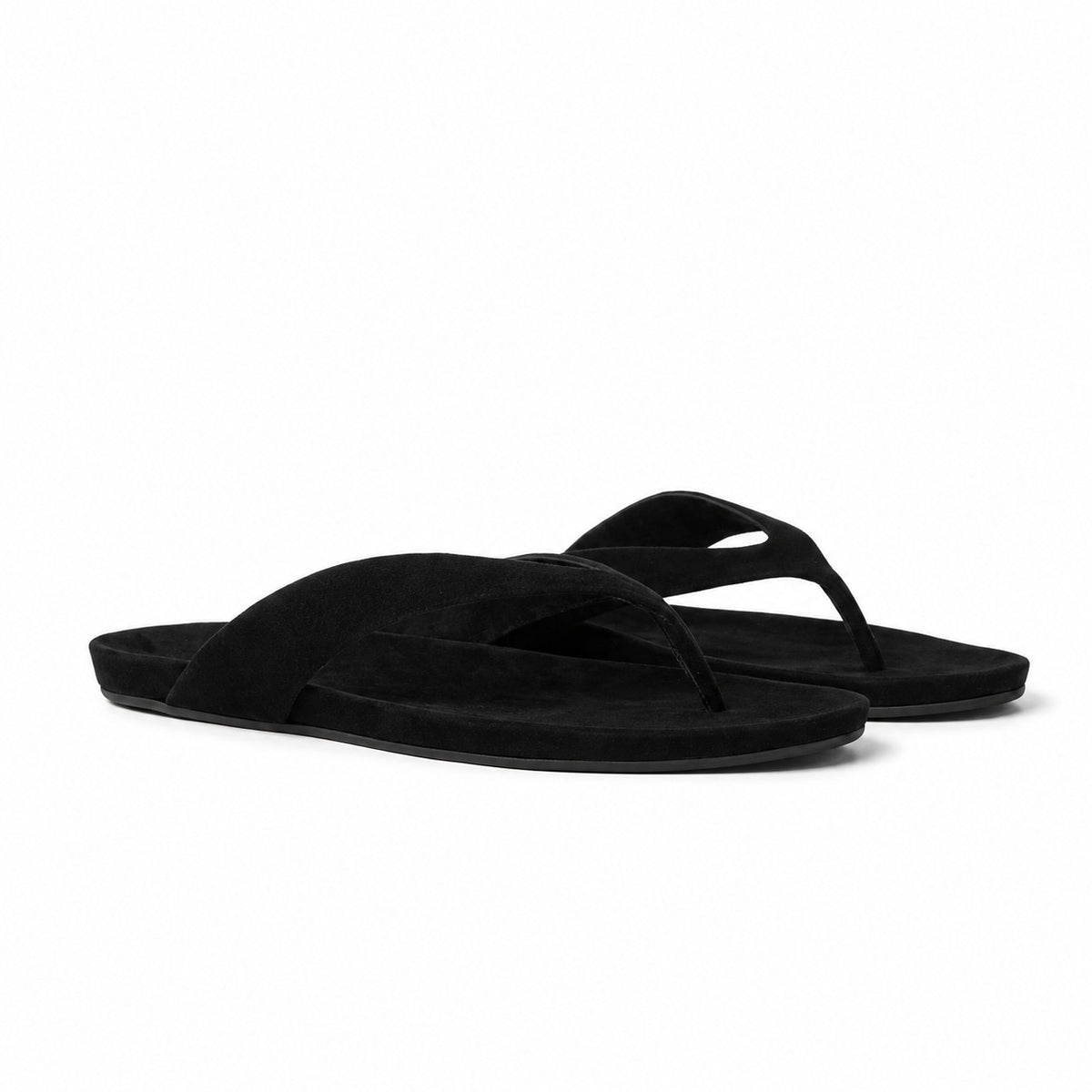 Suede Sandal - Black RF3OC3KHWUC