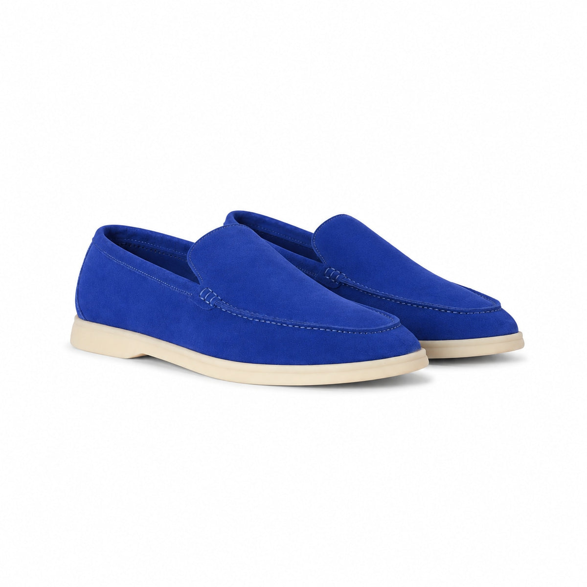 Moccasin - Royal Blue RF3OLZOTQPW