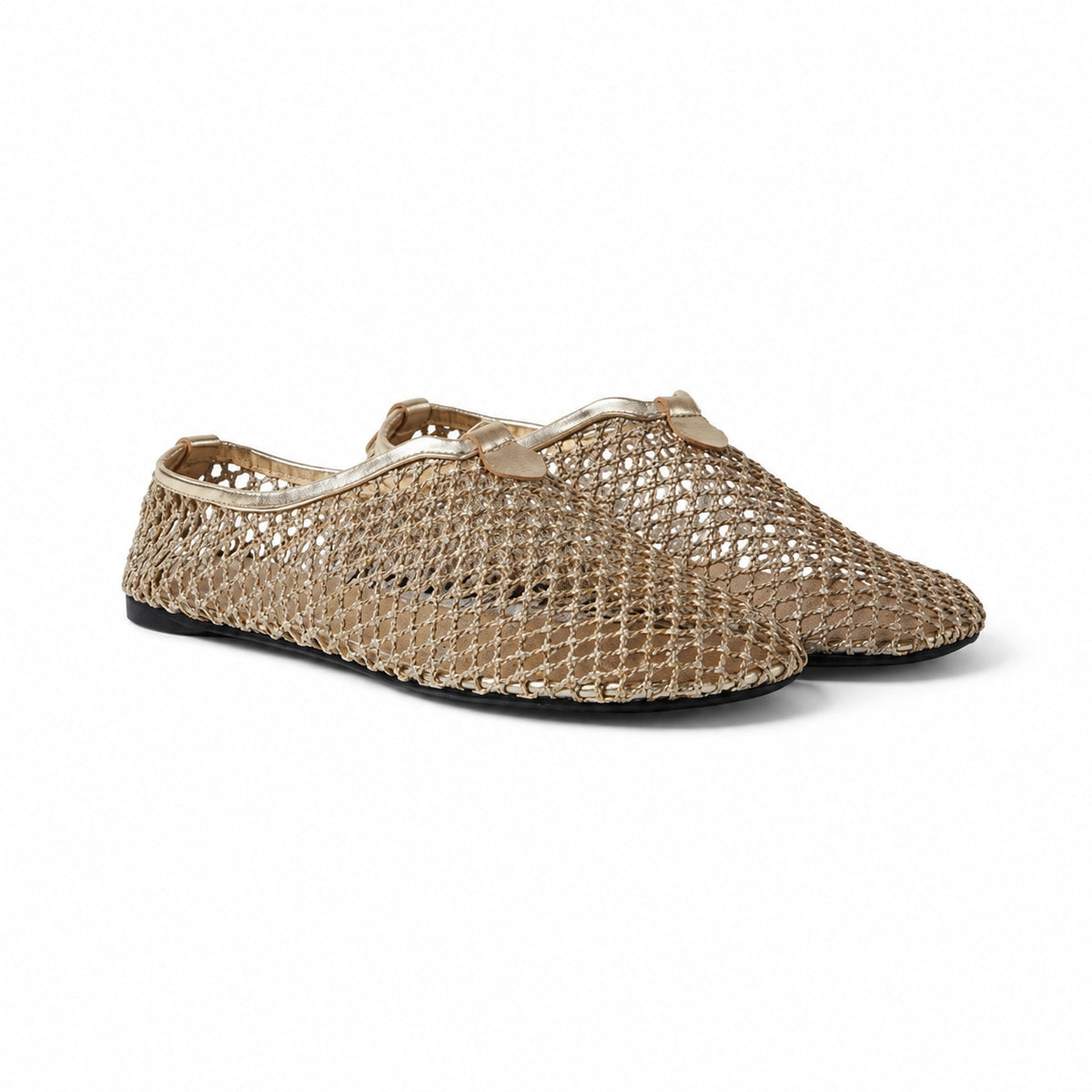 Flat Slip- Women's - Rocher Gold/Silver Dust RF3OC3H0WAS
