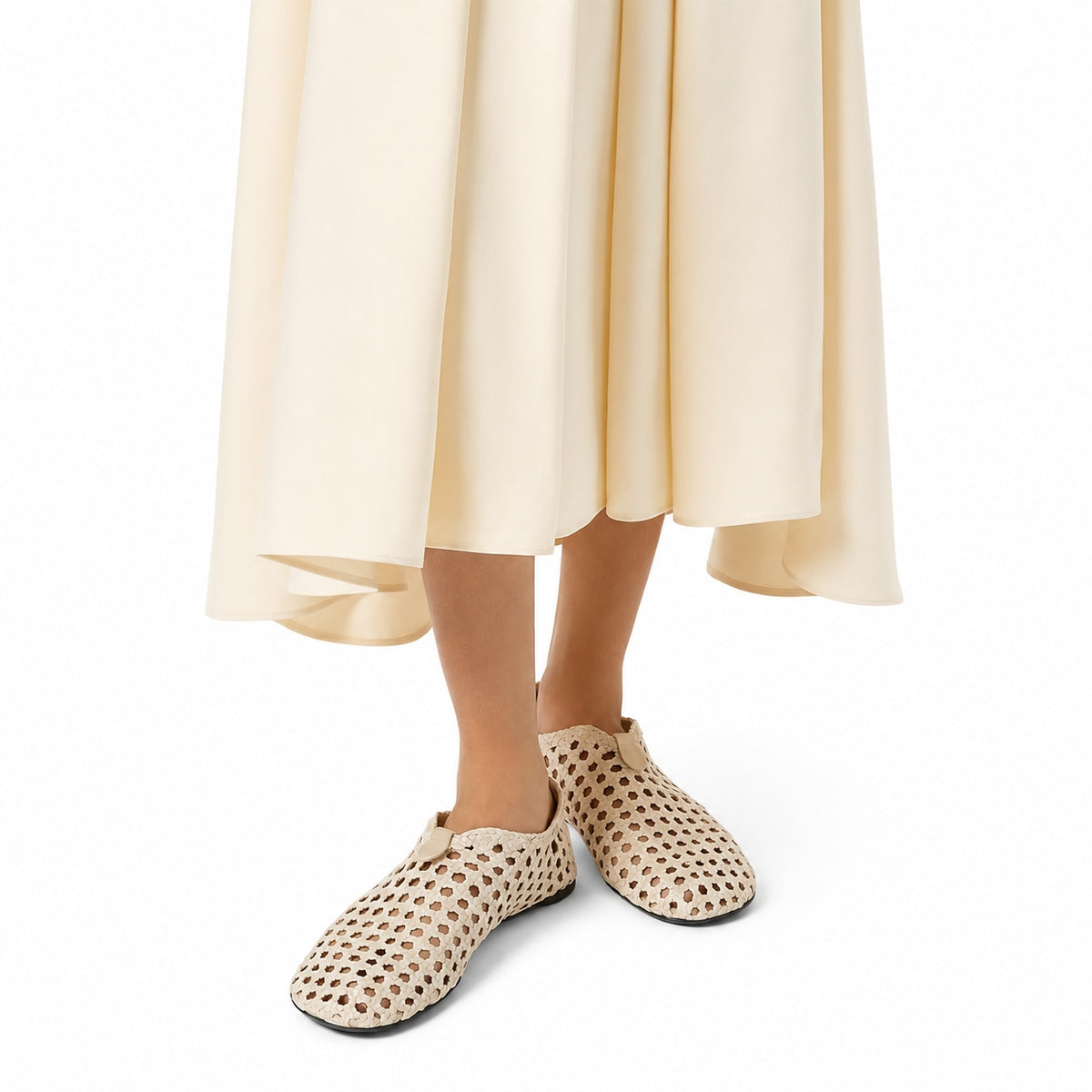 Flat Slipper Women's - Buttery Beige RF3OC3H070K