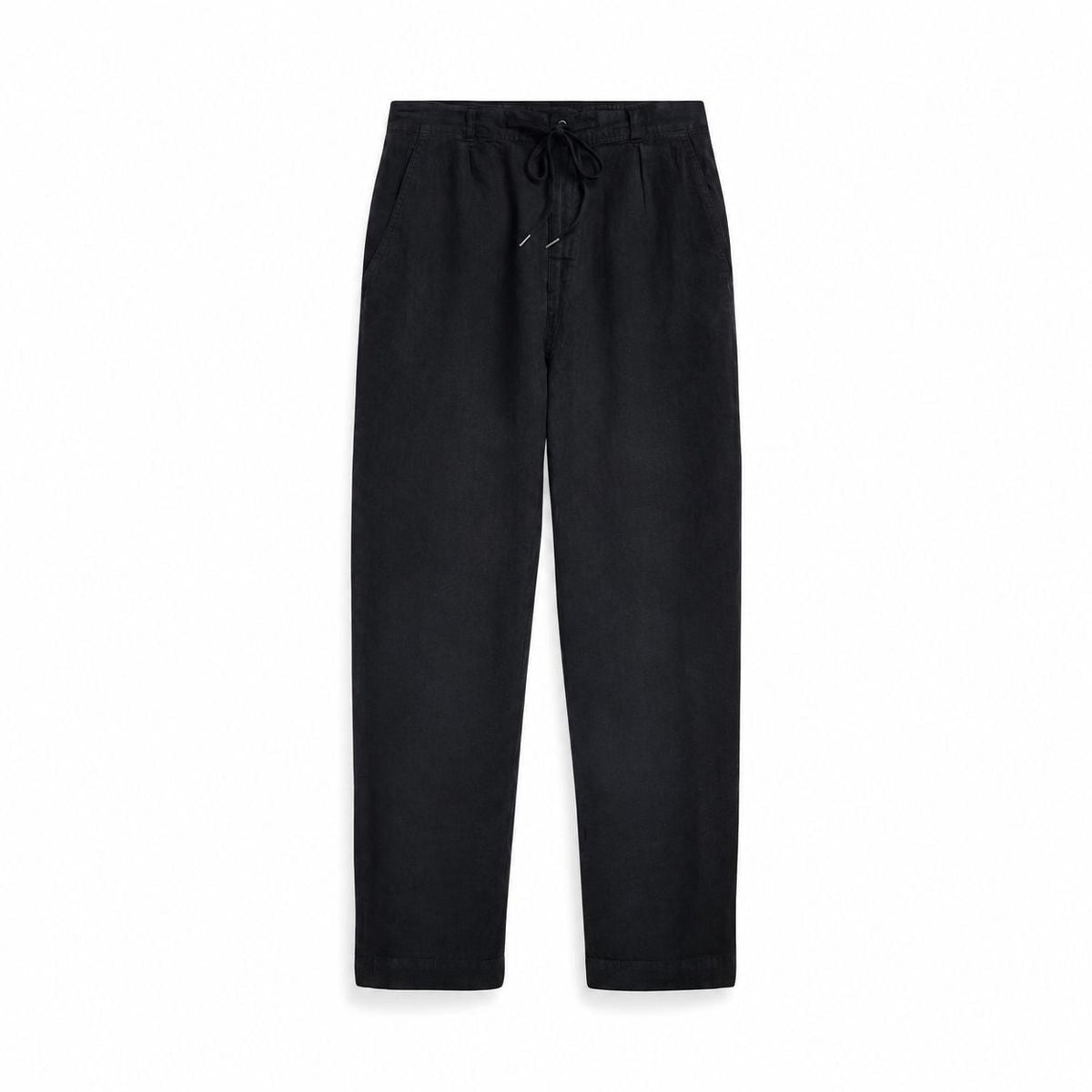 Relaxed Fit Pleated Linen Pants RF3OC3WMRGK