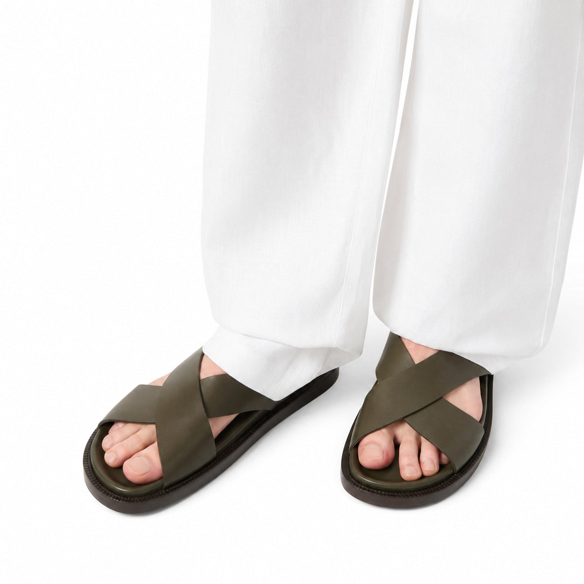 Slide Walk Sandals - Cedar Green RF3OC3KCAKK