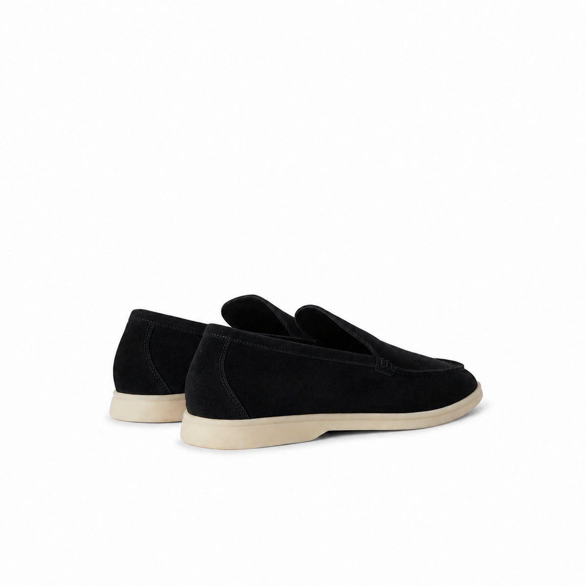 Suede Moccasin - Black RF3OLZB4PDW