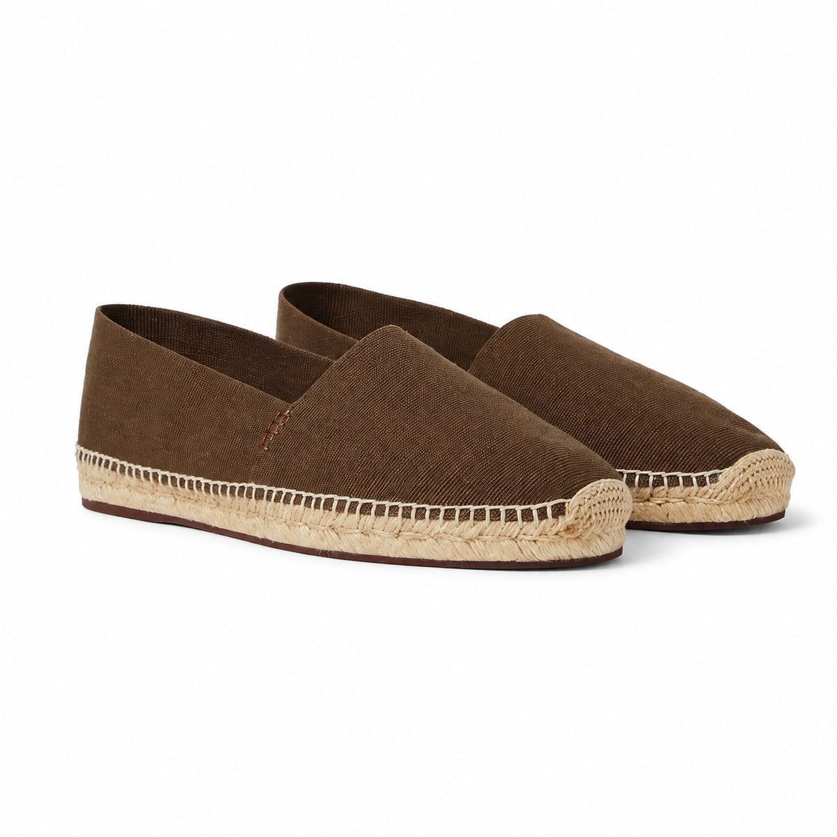 Rope Sole Canvas Espadrille - Khaki RF3OC3GA7IC